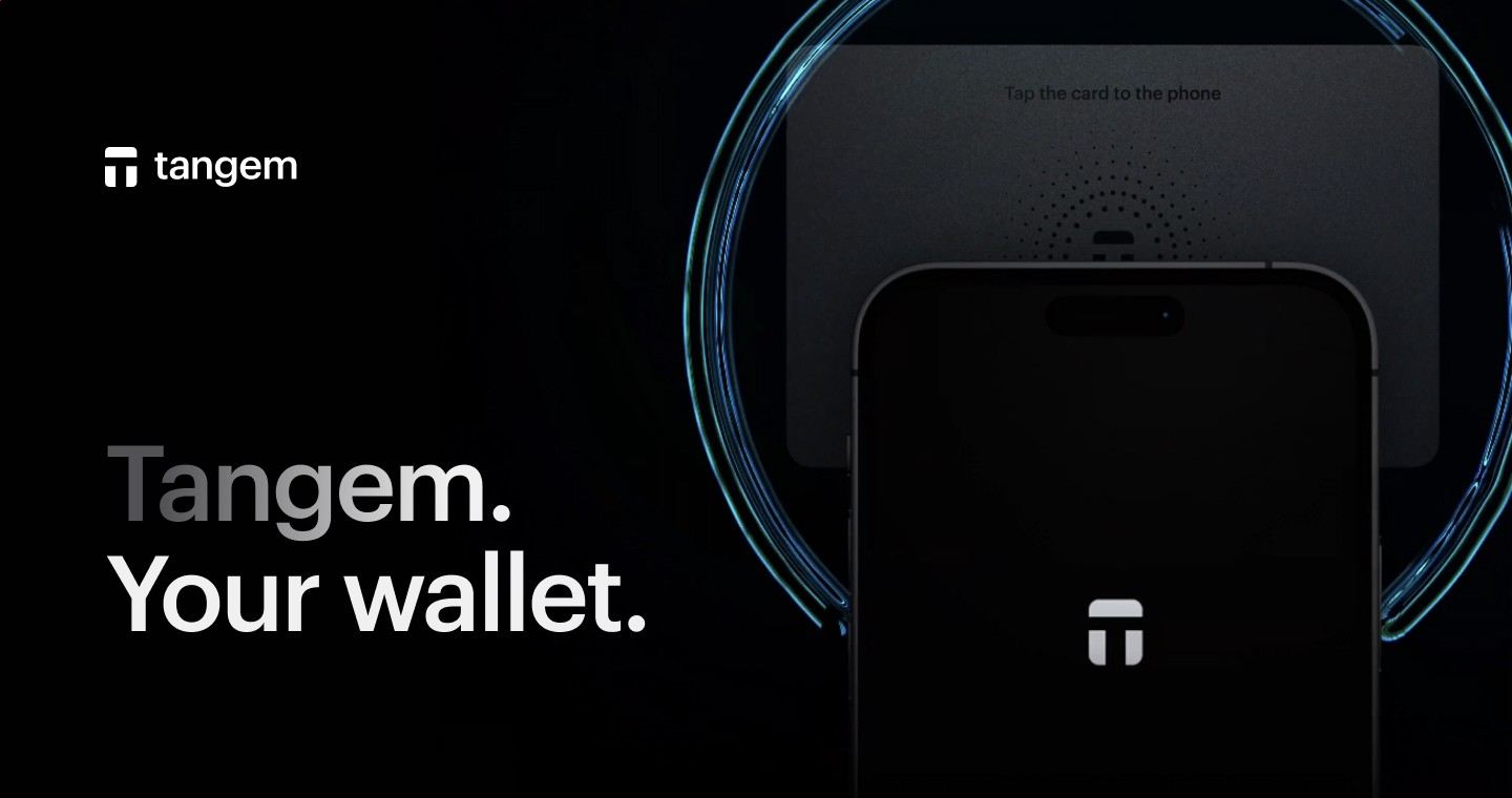 Tangem wallet, close-up